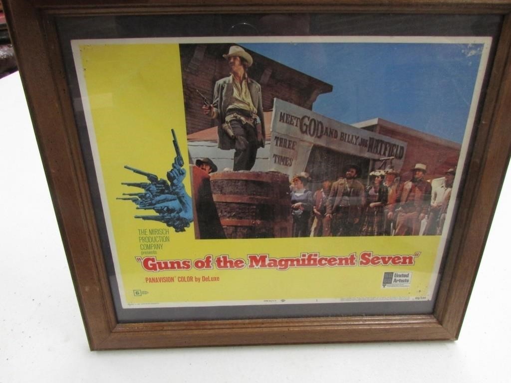 guns of the magnificent seven movie poster