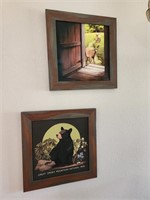 Set 2 Small Great Smoky Mtns Framed Pics