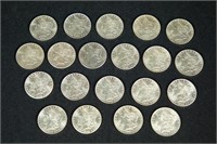 20 BU Morgan Silver Dollars