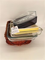 Assorted Baking Pans and Pyrex