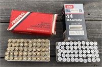 Nearly 100 rnds .44 Mag Ammo
