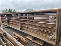 Heavy Duty Livestock Panels,24 ft,10 pcs,