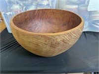 Large Wood Bowl ( NO SHIPPING)