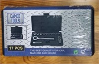 NEW Camco Tools 17 PC Socket Wrench Set