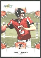 Error Card - Entire Bio Missing RC Matt Ryan Atlan