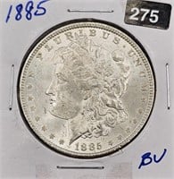 1885 U.S. Morgan Silver Dollar BU