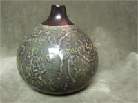 Small Art Pottery Floral Design vase