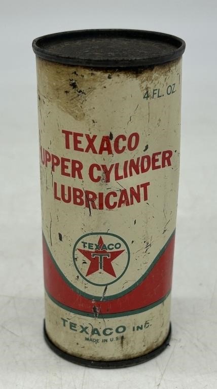 Vintage Texaco Upper Cylinder Lubricant Can