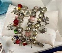 CHARM BRACELETS - NOT DISPLAY