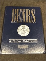 The Bears 75 year celebration autographed book