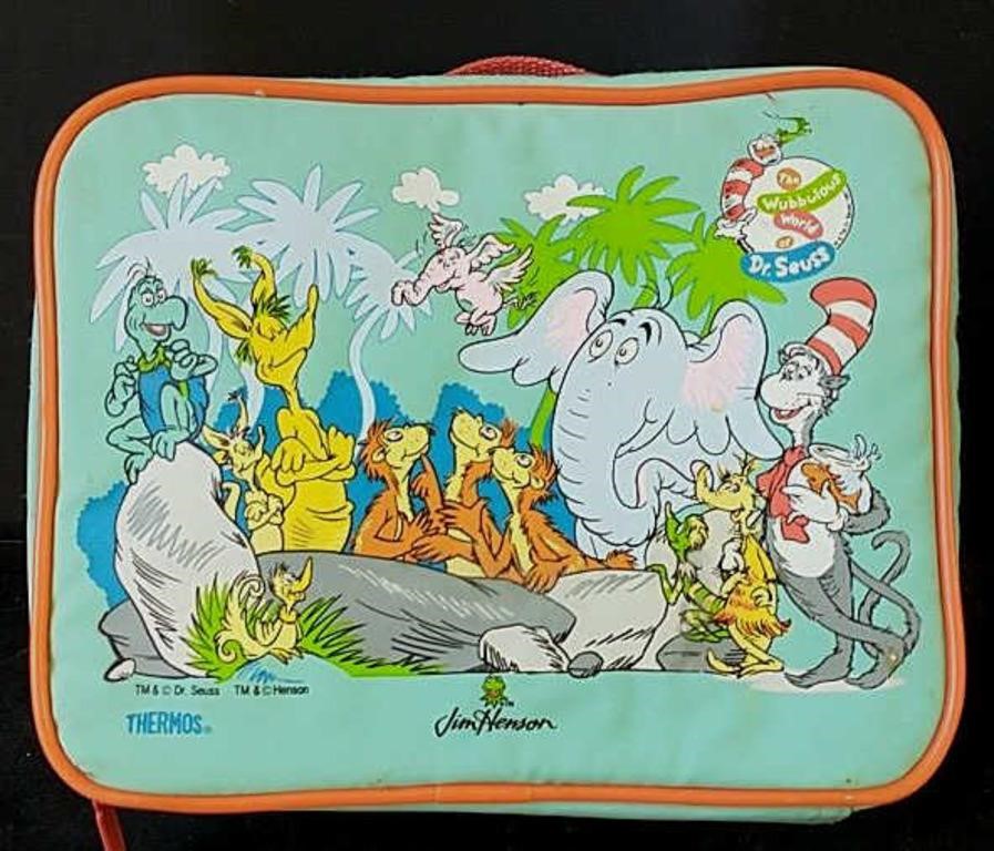 Soft Sided Dr. Seuss Lunchbox with Thermos