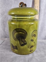 1969 LOS ANGELES POTTERIES MUSHROOM COOKIE JAR