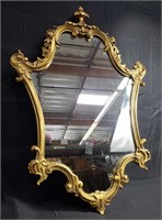 Gilt wood framed mirror