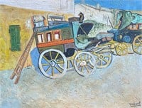 Vincent Van Gogh Dutch 1853-1890 Oil on canvas