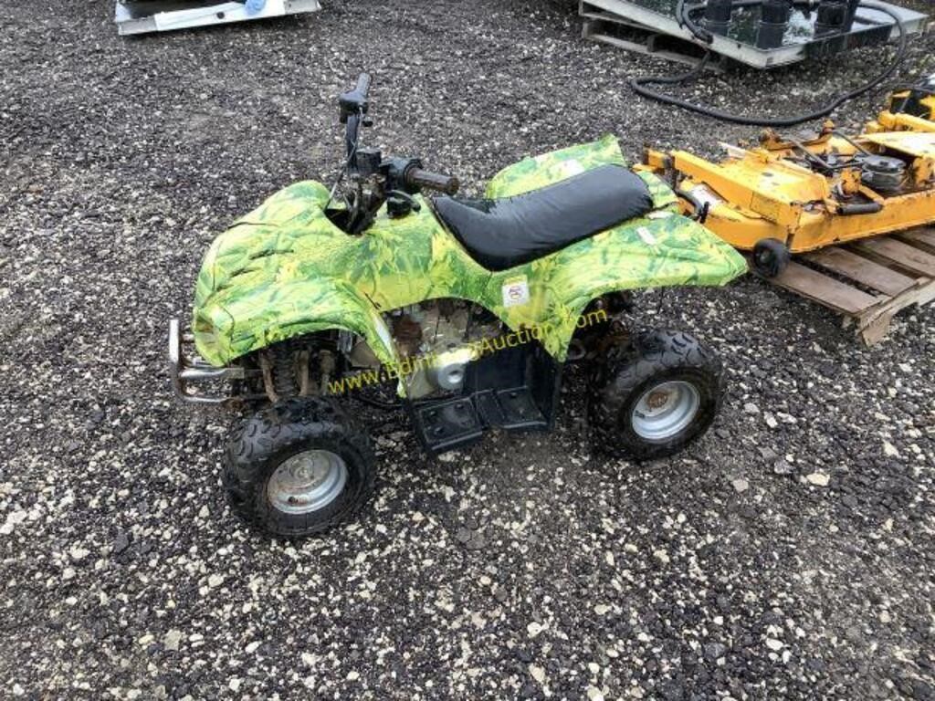 YOUTH 49CC ATV - BEEN SITTING CONDITION UNKOWN