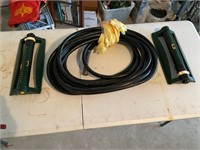 WATER HOSE AND TWO SPRINKLER HEADS