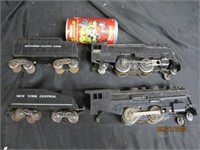 Vtg Marx Train Engines W Tenders