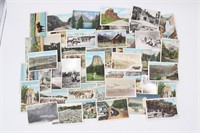 Lot of Vintage Western & Wyoming Postcards