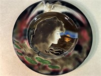 Picture Plate W/Lady & Eagle, 16in Round