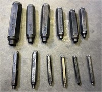 Lot of Heimann Transfer Screw Punches