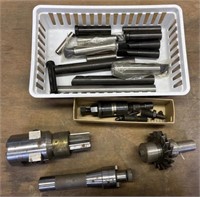 Lot of Various Lathe Tool Holders, Bits, Etc.