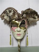 Venetian Carnaival Mask  with handle