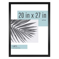 MCS Studio Gallery 20x27 Poster Frame Black Woodgr