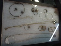 Tray Sterling Inc Heart Necklace & Earrings