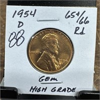 1954-D WHEAT PENNY CENT