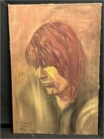 Dára Signed Painting On Canvas. ‘This Is David,