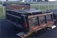 Steel dump box and tool box