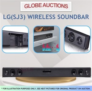 LG(SJ3) WIRELESS SOUNDBAR(MSP:$278) TESTED/WORKING