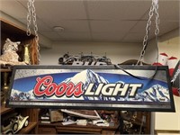 Coors Light Pool Table Light