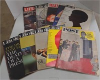 (AB) Post, Look, and Life vintage magazines