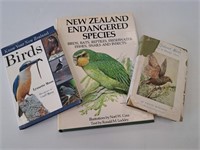 COLLECTION OF NZ NATURE BOOKS X 3