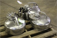 (3) Stainless Surge Milkers W/Attachments