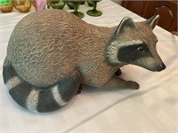 Racoon Statue