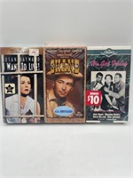 Lot of 3 Sealed VHS Tapes