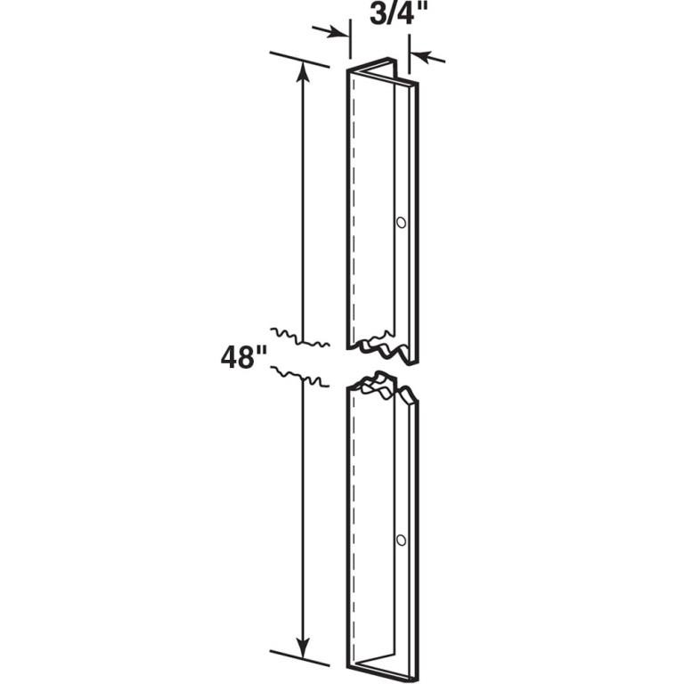 Prime-Line Corner Guard  4-Pack  48-in