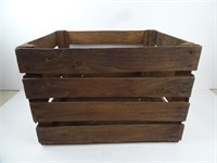 Vintage Wooden Crate 17.5" x 15.5" x 12"