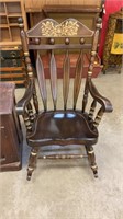 Pine rocking chair