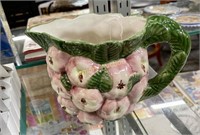 CERAMIC APPLE PITCHER