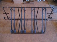4 Slot truck bed bike rack. Frame measures 22" H