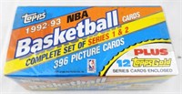 1992-93 TOPPS NBA BASKETBALL FACTORY SET