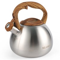 Tea Kettle, BELANKO 102 OZ / 3 Liter Whistling Tea