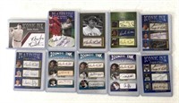 10 Babe Ruth Iconic Ink baseball cards