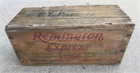 Rare Remington  Express 410 Ga Wooden Shell Box