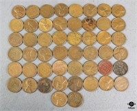 1941 - 1958 Pennies / 50 pc