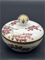 Chugai China Japanese Porcelain Trinket Box