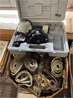 Tool Shop Roofing Nailer & box of nails